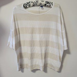 Oversized Striped Shirt